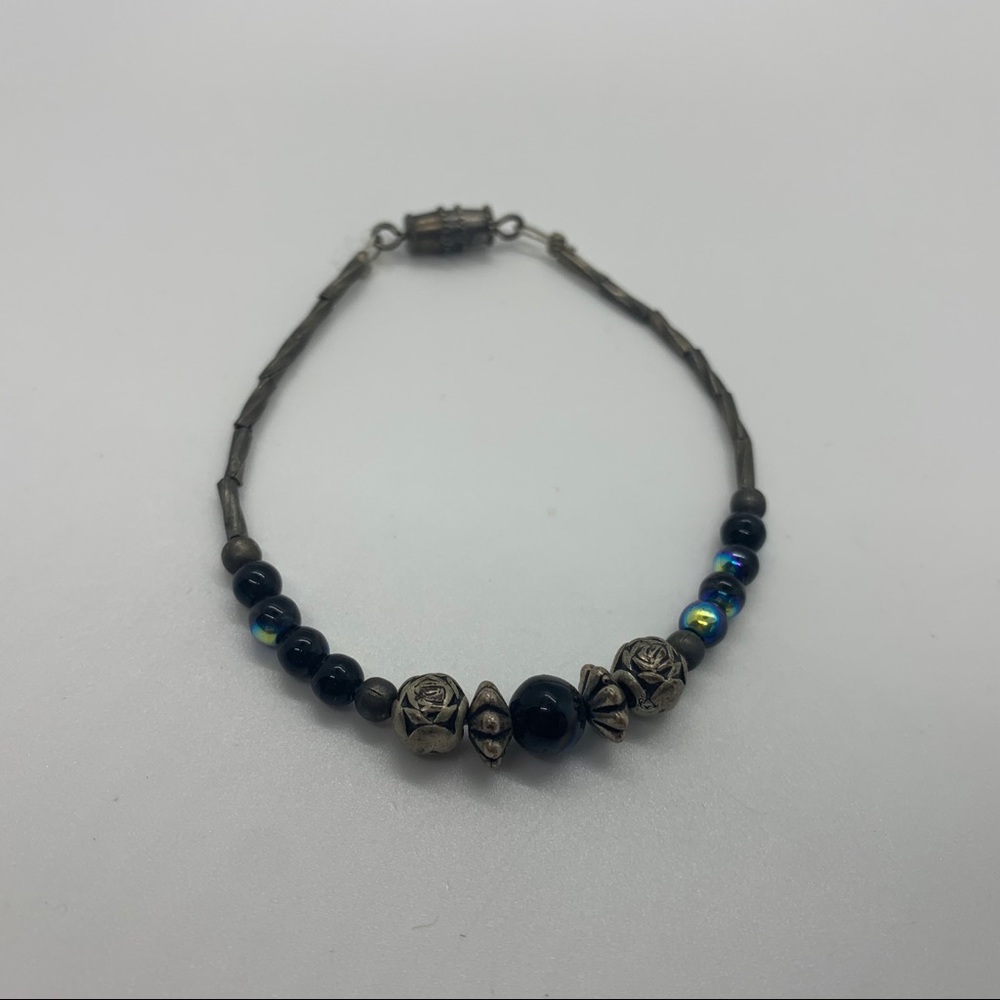 VINTAGE Rose Beaded Bracelet